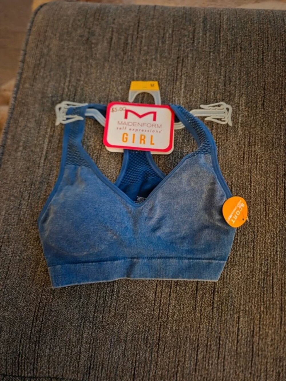 New with tags size med girl's sport bra